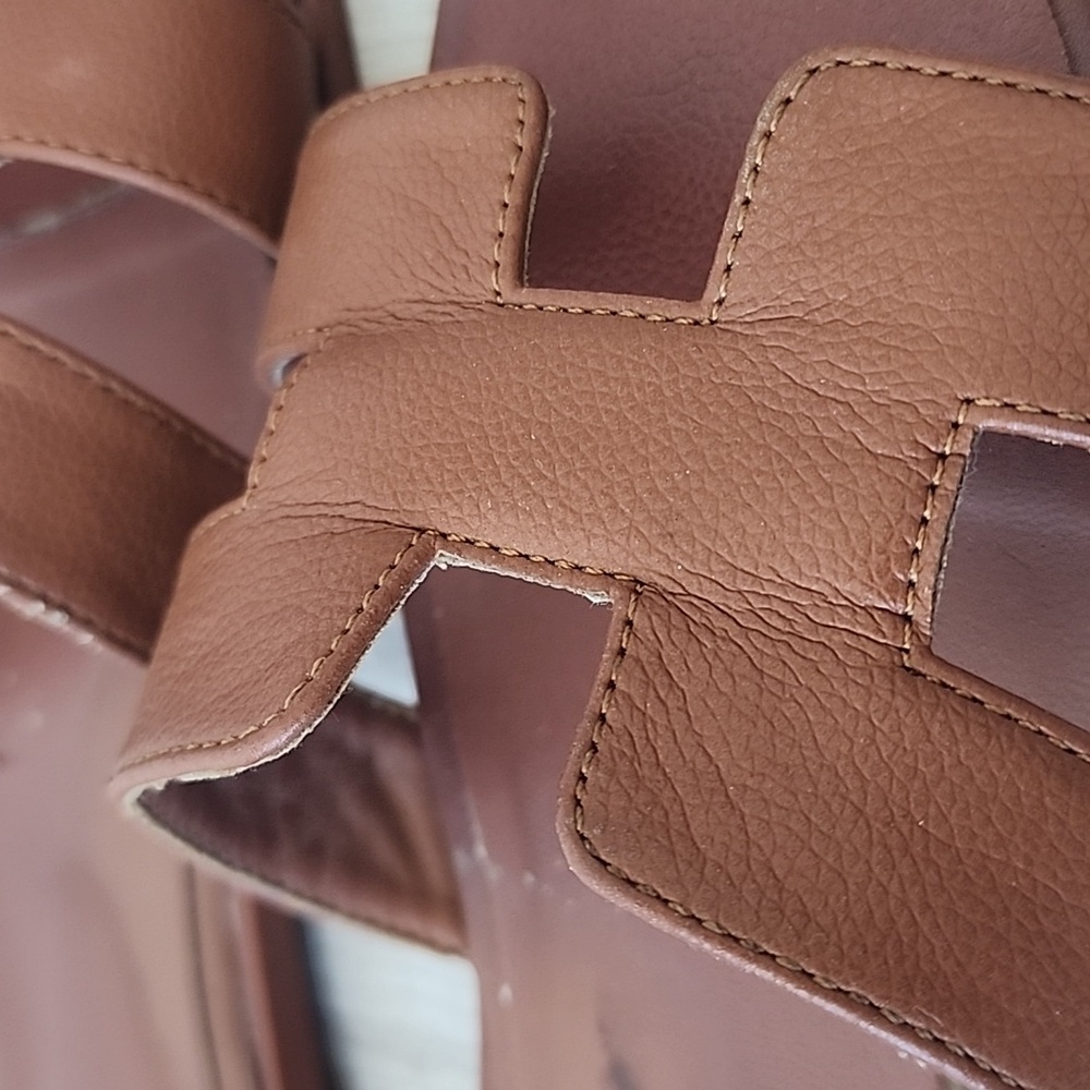 Brown H Sandals - Picture 8 of 8